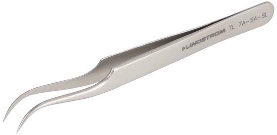 Bahco TL 7A-SA-SL Precisiepincet 7 Spits, gebogen 120 mm