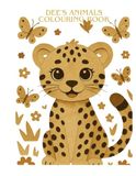 Kids animals coloring book