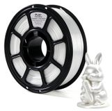 PLA-filament soie, 1,75 mm, 1 kg, blanc, pour impression 3D
