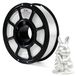 PLA-filament soie, 1,75 mm, 1 kg, blanc, pour impression 3D