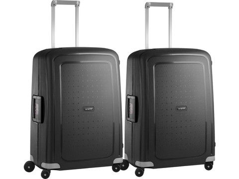 Samsonite S'Cure Spinner 69cm Duo Pack Black