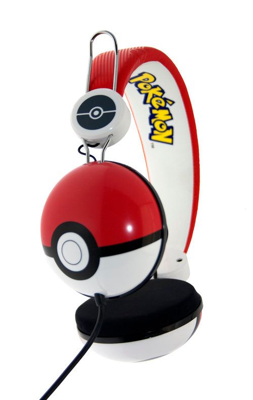 OTL Technologies Pokémon Pokeball - Hoofdtelefoon - Bedraad - Zwart/Wit/Rood