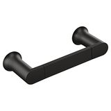 Moen Genta LX BH3886BL Handdoekstang, modern, wandhouder, voor badkamer of keuken, matzwart, 17,3 cm