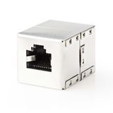 Nedis CCGB89001ME RJ45 Cat5 Koppeling Staal
