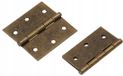 KOTARBAU 2x Charnières sans marque 65mm Charnière de porte d'armoire universelle Patine