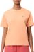 Lacoste Relaxed Fit T-shirt Dames - Maat XL (42) - Oranje