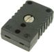 B & B Thermo-Technik 0220 0007 Miniatuuraansluitstekker voor thermo-elementen 0.5 mm² Zwart
