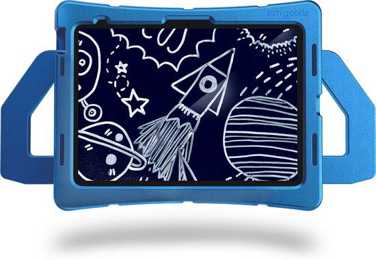 STM Duxling Kids Hoesje voor Apple iPad 10.9 inch (2022) - Blauw