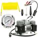 GEKO Machine de compresseur pour voiture, 10 bar, 12V, avec lampe LED et accessoires, modèle G01265