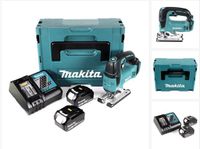 Makita DJV 182 RTJ accu decoupeerzaag 18V borstelloos + 2x oplaadbare accu 5.0Ah + lader + Makpac