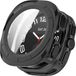 Merkloos / Sans marque Samsung Galaxy Watch Ultra Hoesje - Bumper Case met Ingebouwde Tempered Glass - Zwart