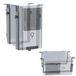 RICOO PC Houder Onder Bureau TRH02-B, in breedte en hoogte verstelbare computerhouder, verticale of horizontale onderbouw montage, CPU houder tot 35 kg, Zwart
