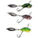 Scratch Tackle Vera Spin Leurres vibrants peu profonds 21g 42 mm