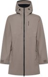 Didriksons SÖREN USX PARKA Unisex Outdoorjas - Ash Brown