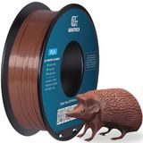GEEETECH PLA-filament 1,75 mm 3D-printer PLA-filament voor 3D-printers, 1 kg spoel, bruin