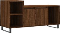 vidaXL Tv-meubel - 100x35x55 cm - Bewerkt Hout - Bruin Eikenkleur