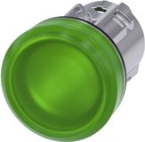 Siemens 3SU1051-6AA40-0AA0 Verlichte melder Plat Groen 1 stuk(s)