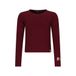 NoBell’ longsleeve - donkerrood
