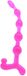 Baile Anal Bendy Twist Anal Beads Rose