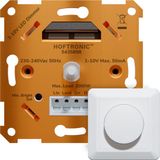 HOFTRONIC LED Dimmer 1-10 Volt - Max. 50 mA - Incl. afdekraampje en draaiknop