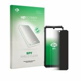 upscreen - privacy screenprotector voor Doogee S200 Ultra - Folie Beschermfolie Blauwlichtfilter