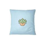 Bona Basics Decoratieve kussenhoes Lichtblauw 45x45 cm