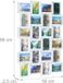 Merkloos Relaxdays Fotolijst Collage - 24 Foto's - 10x15 cm - Wit
