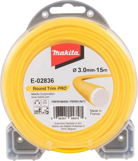 Makita E-02836 Maaidraad PRO - 3 x 15m - Trimmerdraad