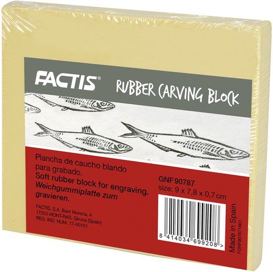 Marabu Factis Rubber Carving Block 155 mm