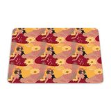 Bonamaison Muismat, rechthoekig, digitaal bedrukt, antislip onderkant, voor kantoor en thuis, afmetingen: 22 x 18 cm