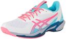 ASICS SOLUTION SPEED FF 3 chaussures de padel, BLANC/ROSE, taille 10.5