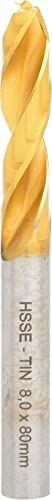 KS Tools 332.0208 HSSE TiN Spot Weld Drill Bit, 8mm