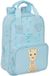 Sophie la Girafe Schoolrugzak Sophie la Girafe Licht Blauw 20 x 28 x 8 cm