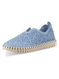 ILSE JACOBSEN Slip-on 'Tulip3485' lichtblauw