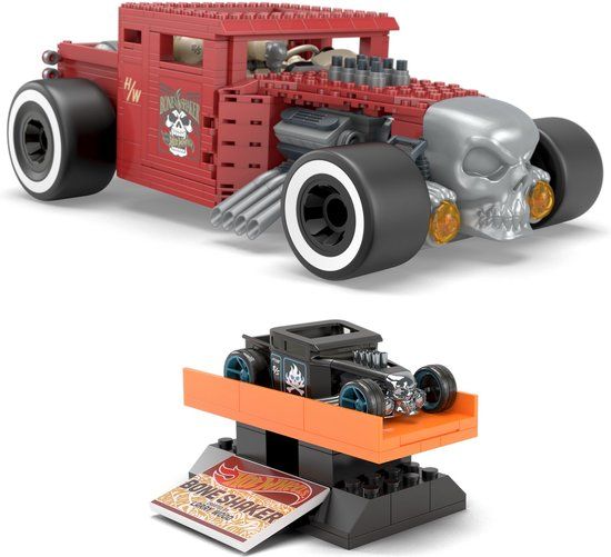 MEGA Hot Wheels HBD50 Bouwspeelgoed - 904 Onderdelen - 10+ Jaar