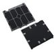 AEG MCFE11PL Filtre hotte Noir