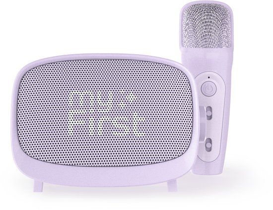 myFirst Voice 2 - Draadloze speaker & karaoke Microfoon - Paars