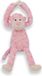 Funnies Slingeraap - Knuffel aap - Roze - 45cm - Pluche