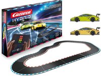Carrera HYBRID Racebaan - AI Gaming - Speedway to Hell - Porsche 911 GT3 R in Speed Yellow & Acid Green - 6,09M - 1:50