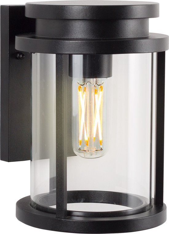 KS Verlichting Sydney Muurlamp Zwart