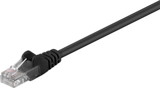 Microconnect Cat5e UTP 10m Zwart