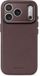 DECODED Leren Hoesje voor iPhone 18 Pro, ECCO Leer, Magsafe Compatibel, Bruin
