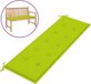 vidaXL Tuinbankkussen 150x50x3 cm Oxford stof felgroen