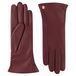 Roeckl Vingerhandschoenen 'REGINA' bordeaux / wijnrood / karmijnrood / donkerrood