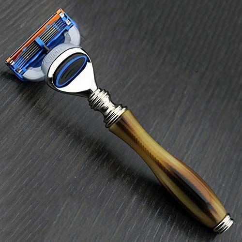 Haryali London Premium Hoorn Scheren 5 Edge Razor - Luxe Hoorn Handvat
