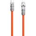 DUDAO L24CL 120W USB-C - Lightning Cable 1 m Oranje