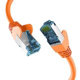 EFB-Elektronik RJ45 Patchkabel met Cat7-kabel, 0,5 m, oranje