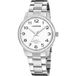 CALYPSO Herenhorloge K5864/1 Basic 316L roestvrijstalen behuizing, zilver, wit, armband