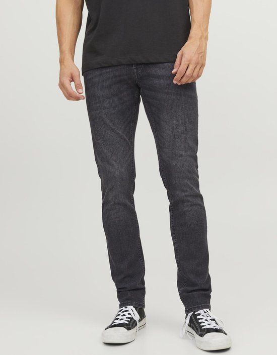 JACK & JONES JJIGLENN JJORIGINAL SQ 270 NOOS Heren Jeans - Maat W33 X L34 - Black Denim