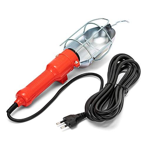 VELAMP Workshop Werklamp - Oranje - 5 meter kabel